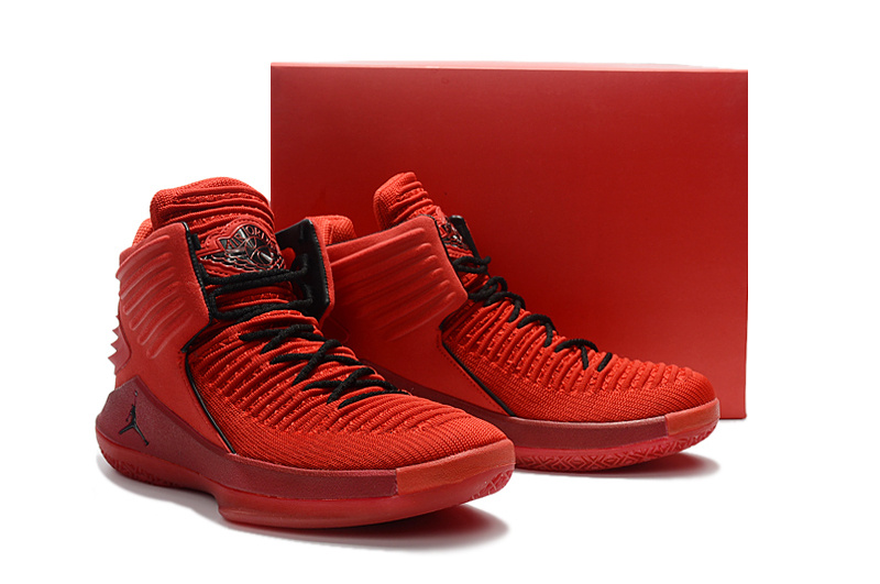 New Air Jordan XXXII Red Black For Women
